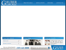 Tablet Screenshot of gruberlaw.org